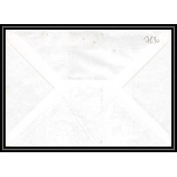 7630 cyrnos corse 1981 timbre FOOTBALL (soccer) poste navale militaire France Lettre (cover) 