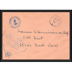 7660 Escorteur d'escadre Guepratte 1975poste navale militaire signe (Signed autograph) France Lettre (cover)