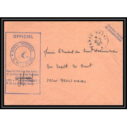 7670 Escorteur rapide Le Champenois 1973 poste navale militaire signe (Signed autograph) France Lettre (cover)
