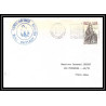 7687 penn ar bed Brittany Ferries 1981 poste navale militaire France Lettre (cover)