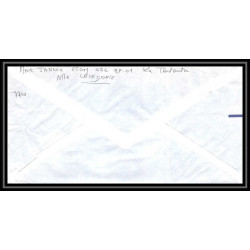 7710 affranchissement vignette Tontouta nouvelle caledonie 1988 pour toulon France Lettre (cover)