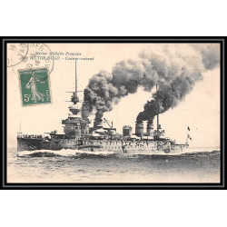 7799 le victor hugo croiseur cuirasse poste navale militaire France Carte postale (postcard)