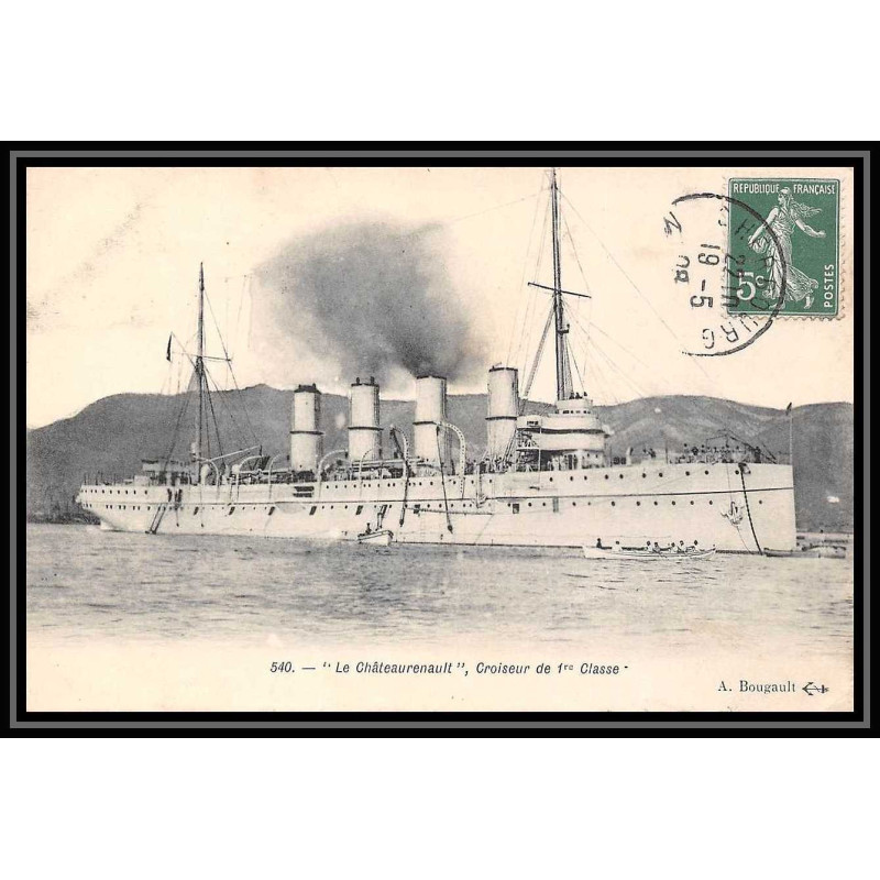 7819 le croiseur corsaire 1ere classe chateaurenault France poste navale militaire Carte postale (postcard)