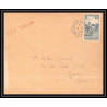 7854 croiseur duquesne bcn toulon 1945 pour auxerre France poste navale militaire Lettre (cover)