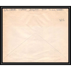 7856 croiseur duquesne bcn toulon 1945 pour auxerre France poste navale militaire Lettre (cover)