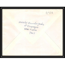 7970 fm hyeres marine 1963 pour montreuil sous bois France poste navale militaire Lettre (cover)