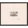 0754 Epreuve d'artiste artist proof congo N°217 bateau (bateaux ship ships) Fondere Signé signed autograph Quillivic 