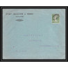9260 entete beauvais & robin préo préoblitéré N°51 semeuse 10c coulomiers la tour France enveloppe illustree cover