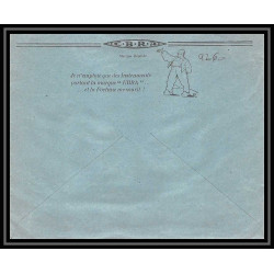 9260 entete beauvais & robin préo préoblitéré N°51 semeuse 10c coulomiers la tour France enveloppe illustree cover