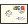 Lettre (cover) Scout (jamboree) - 42 - grande bretagne (great britain) - scottish international camp 20/07/1966 carte 2