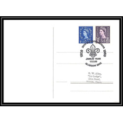 Lettre (cover) Scout (jamboree) - 71 - grande bretagne (great britain) - 30 TH GLASGOW SCOUT JUBILEE 17/05/1969