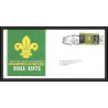 Lettre (cover) Scout (jamboree) - 75 - grande bretagne (great britain) - GUERNSEY / DIAMOND JUBILEE 11/09/1971