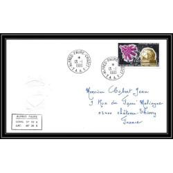 0071 Taaf terres australes Antarctic Lettre (cover) 13/01/1980 PA 52 SatelliteS 