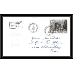 0078 Taaf terres australes Antarctic Lettre (cover) 01/02/1980 N° 59 Voilier bateau (bateaux ship ships) LE TERROR
