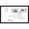 0086 Taaf terres australes Antarctic Lettre (cover) 01/02/1980 recommandé