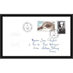 0088 Taaf terres australes Antarctic Lettre (cover) 01/02/1980