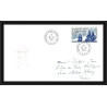 0102 Taaf terres australes Antarctic Lettre (cover) 31/03/1981 N° 58 bateau (bateaux ship ships) 