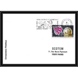 0109 Taaf terres australes Antarctic Lettre (cover) 01/01/1981 PA 52 Satellite