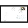 0125 Taaf terres australes Antarctic Lettre (cover) 24/09/1981 FAUNE LEOPARD DE MER