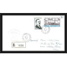0131 Taaf terres australes Antarctic Lettre (cover) 18/12/1981 recommandé