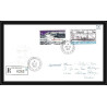 0135 Taaf terres australes Antarctic Lettre (cover) 25/12/1981 recommandé
