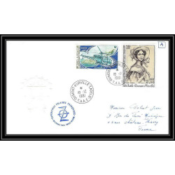 0136 Taaf terres australes Antarctic Lettre (cover) 18/12/1981