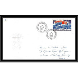 0172 Taaf terres australes Antarctic Lettre (cover) Lettre (cover) 18/08/1983 ARCAD 3 PA N° 69 