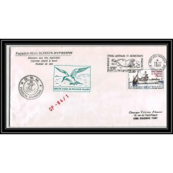 0181 Taaf terres australes Antarctic Lettre (cover) 18/11/1983 N° 100 CHALUTIER AUSTRAL
