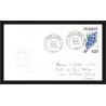 0192 Taaf terres australes Antarctic Lettre (cover) 04/08/1983 N° 101 BATEAU LADY FRANKLIN
