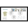 0232 Taaf terres australes Antarctic Lettre (cover) 06/08/1985 dumont d'urville terre adélie PA 91A 
