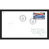 0241 Taaf terres australes Antarctic Lettre (cover) 16/08/1985