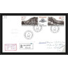 0262 Taaf terres australes Antarctic Lettre (cover) 01/01/1986 PA N° 94A BATEAU A VOILE CHARCOT recommandé