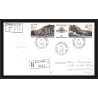 0264 Taaf terres australes Antarctic Lettre (cover) 01/01/1986 PA N° 94A BATEAU A VOILE CHARCOT recommandé