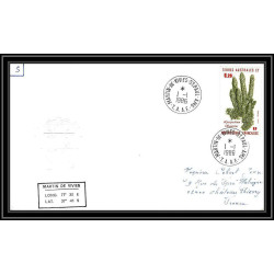 0273 Taaf terres australes Antarctic Lettre (cover) 01/01/1986 