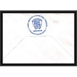 0275 Taaf terres australes Antarctic Lettre (cover) 25/07/1986