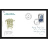 0287 Taaf terres australes Antarctic Lettre (cover) 01/01/1987 N° 128 Amiral Mouchez KERGUELEN