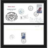 0300 Taaf terres australes Antarctic Lettre (cover) 1987 PA 97 Voilier bateau (bateaux ship ships) charcot recommandé