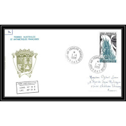 0306 Taaf terres australes Antarctic Lettre (cover) 01/01/1988 N° 137 Navires de liaison : "La Fortune