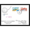 0709 Taaf terres australes Antarctic Lettre (cover) 18/08/1983 Signé signed