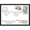 0711 Taaf terres australes Antarctic Lettre (cover) 18/8/1983 CANARDS Signé signed