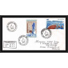 0715 Taaf terres australes Antarctic Lettre (cover) 27/10/1983 