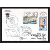 0733 Taaf terres australes Antarctic Lettre (cover) 23/03/1983 MD 35 DRAKAR Signé signed