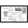 0734 Taaf terres australes Antarctic Lettre (cover) 17/12/1983 Dufresne op 84/2 chef cuisine 34ème mission Signé signed