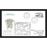 0737 Taaf terres australes Antarctic Lettre (cover) 01/01/1983 KERGUELEN 32 ème MISSION