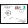 0745 Taaf terres australes Antarctic Lettre (cover) 23/03/1983 Dufresne FRANCE Signé signed paquebot
