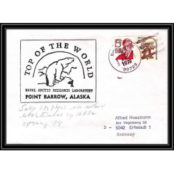 0822 USA Antarctic Lettre (cover) 1979