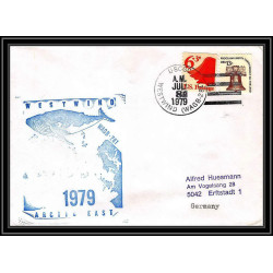 0823 USA Antarctic Lettre (cover) 1979 WESTWIND 