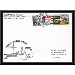 0826 USA Antarctic Lettre (cover) 1979 USCGC Polar STAR