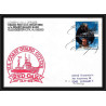 0832 USA Antarctic Lettre (cover) RED OAK