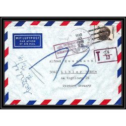 0838 USA Antarctic Lettre (cover) 1970 RARE